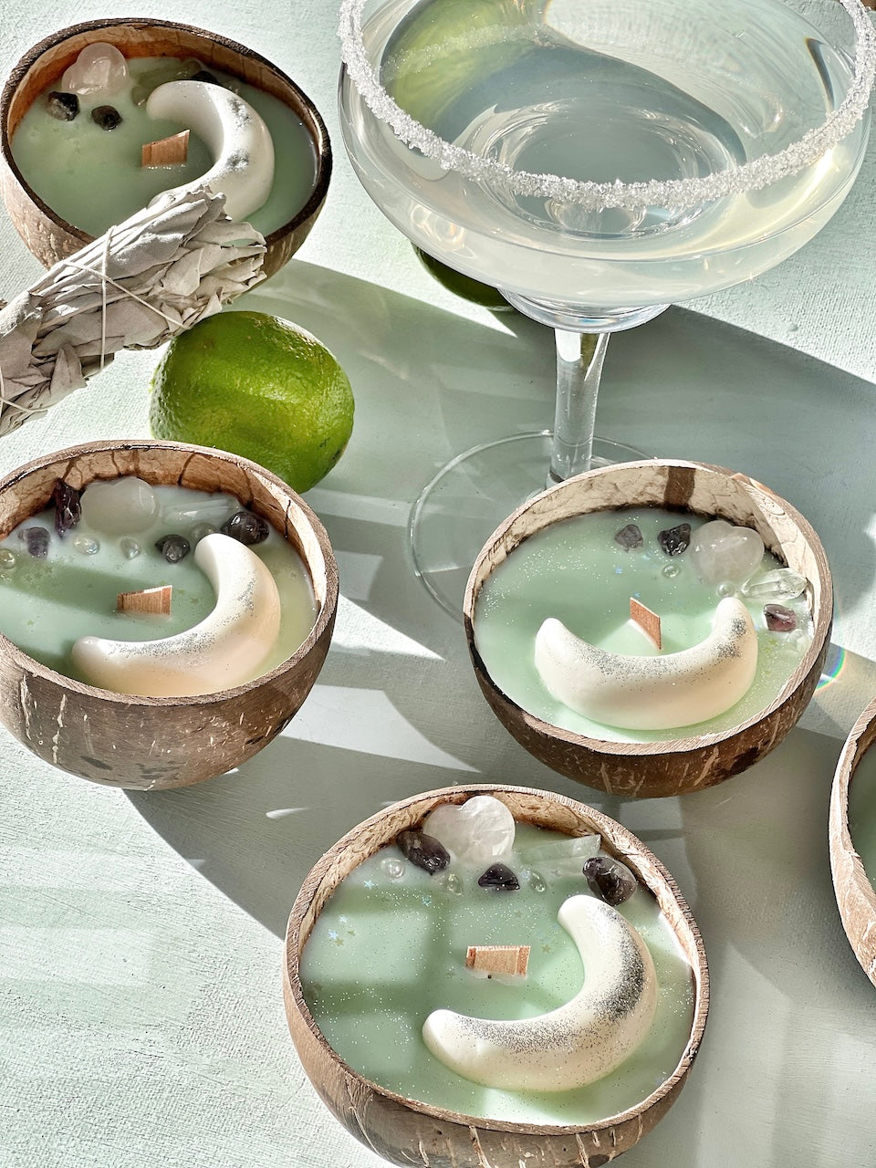Geurkaars Midnight Margarita van Lili Moonshine®