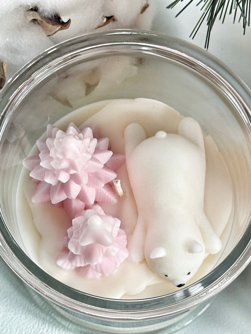 Festive Vanilla scented candle