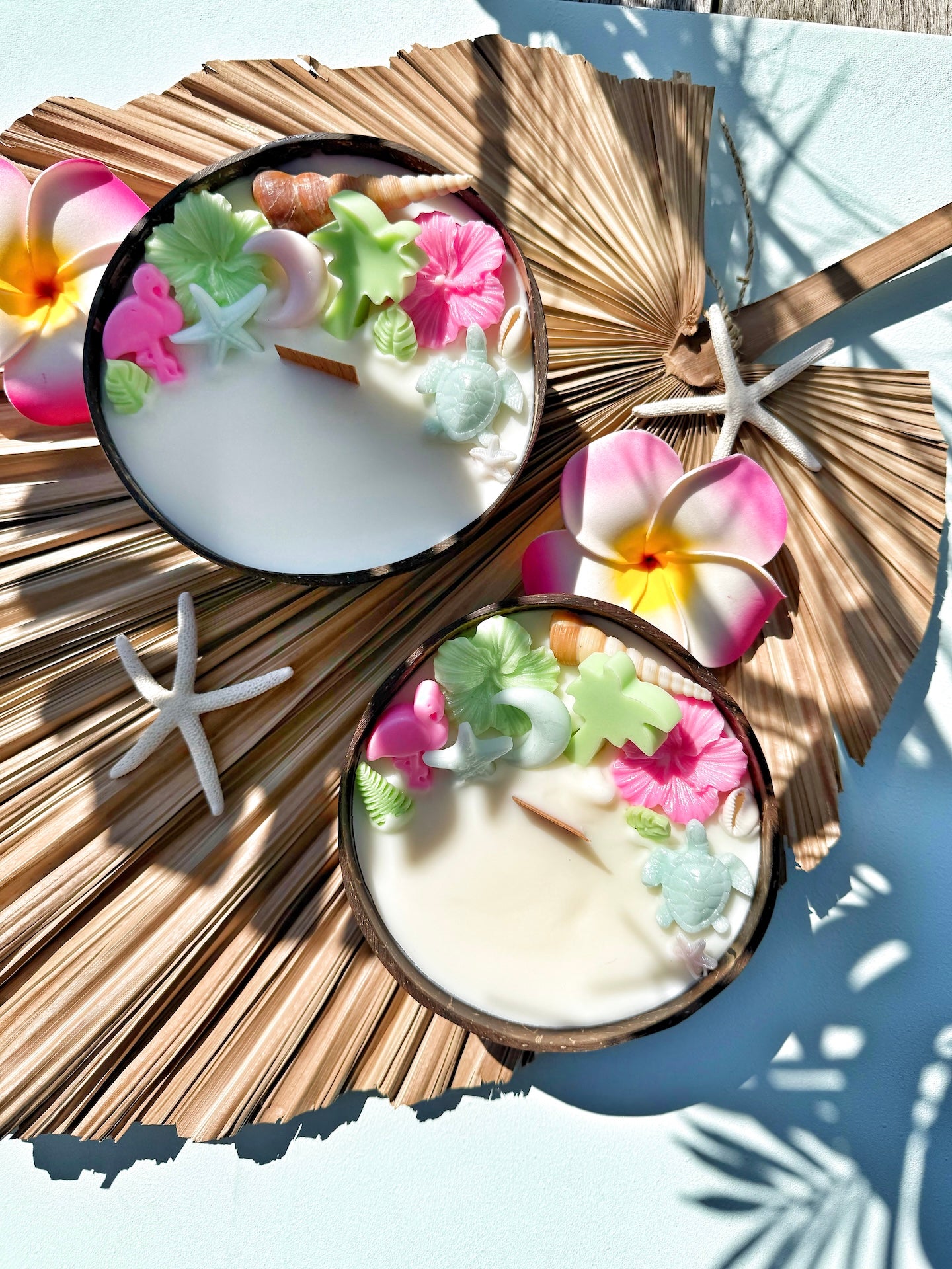 Scented candle "Pink Coconut"