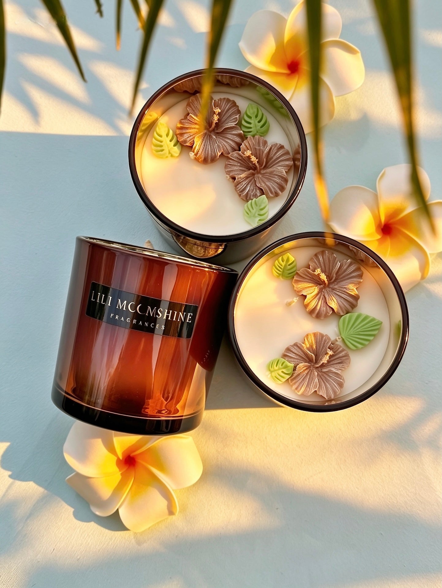 Geurkaars "Black Vanilla & Oud"
