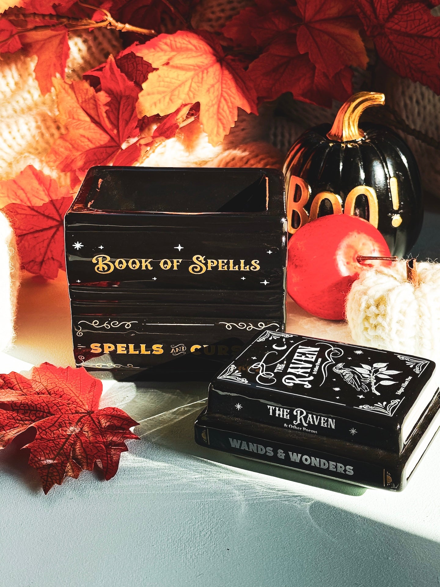 Wax Burner "Book of Spells"