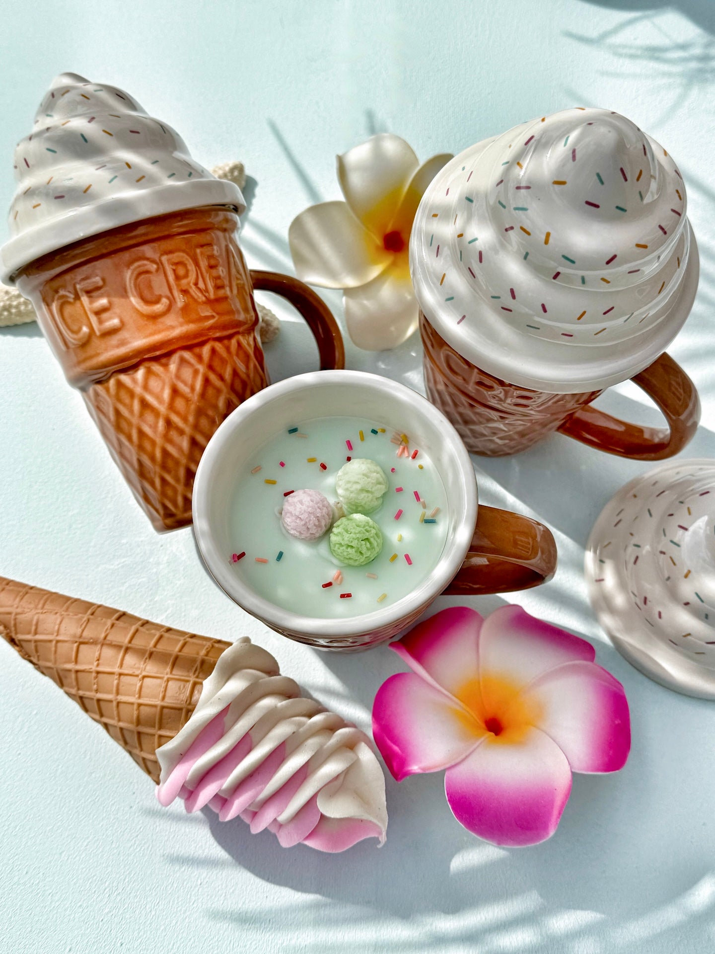 Scented Candle "Ice Cream"