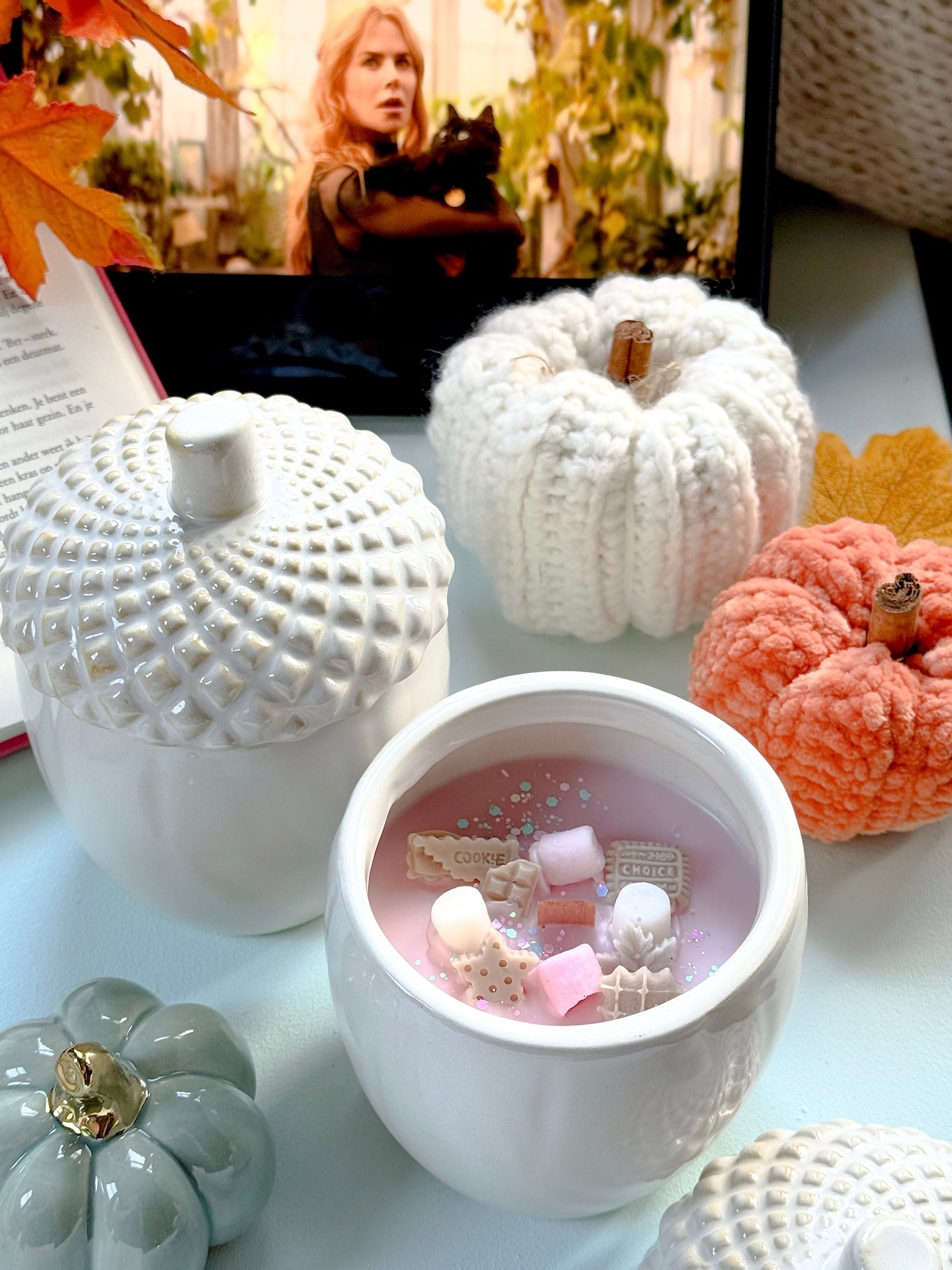 Scented Candle "Marshmallow Acorn"