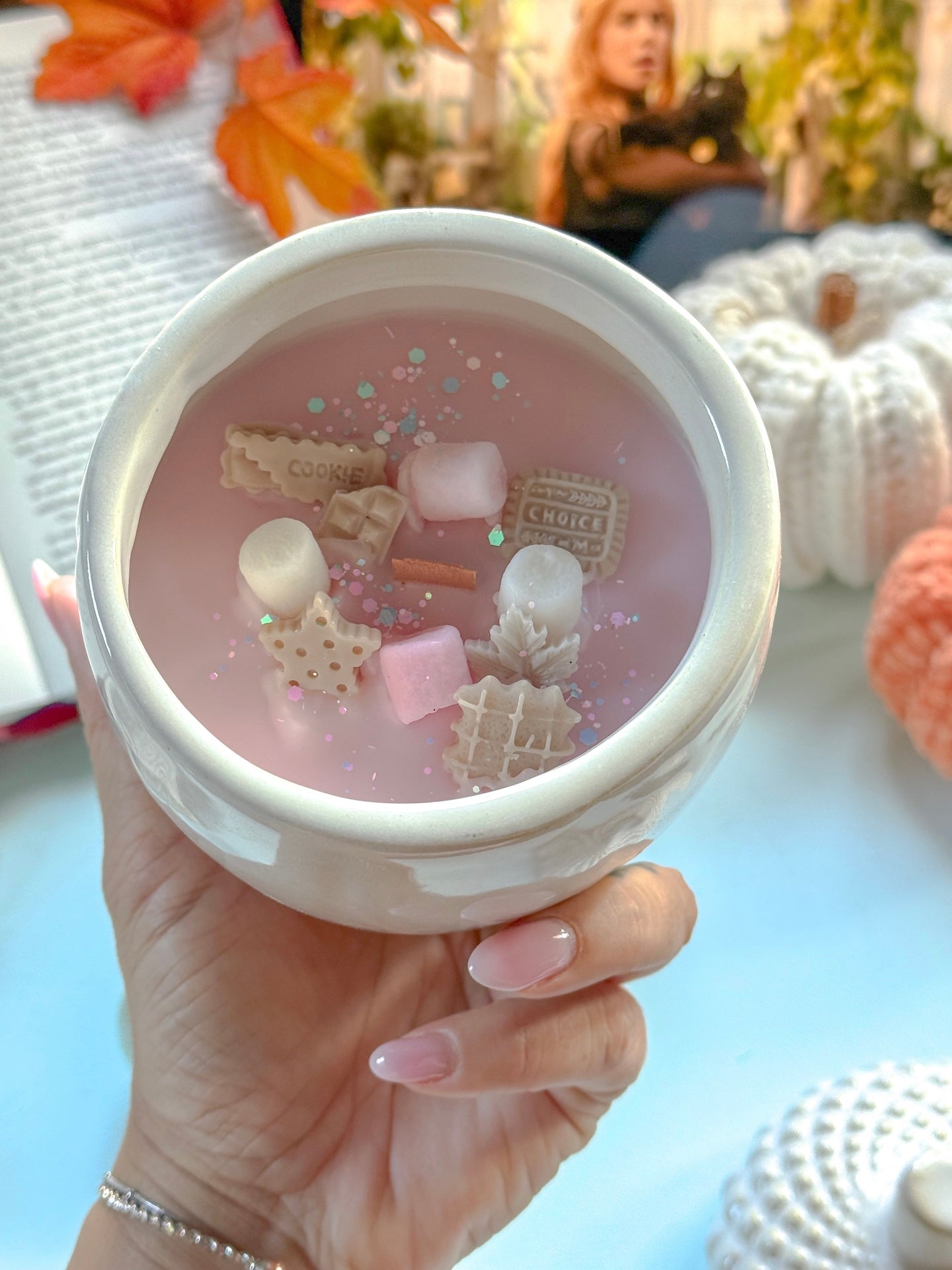 Scented Candle "Marshmallow Acorn"
