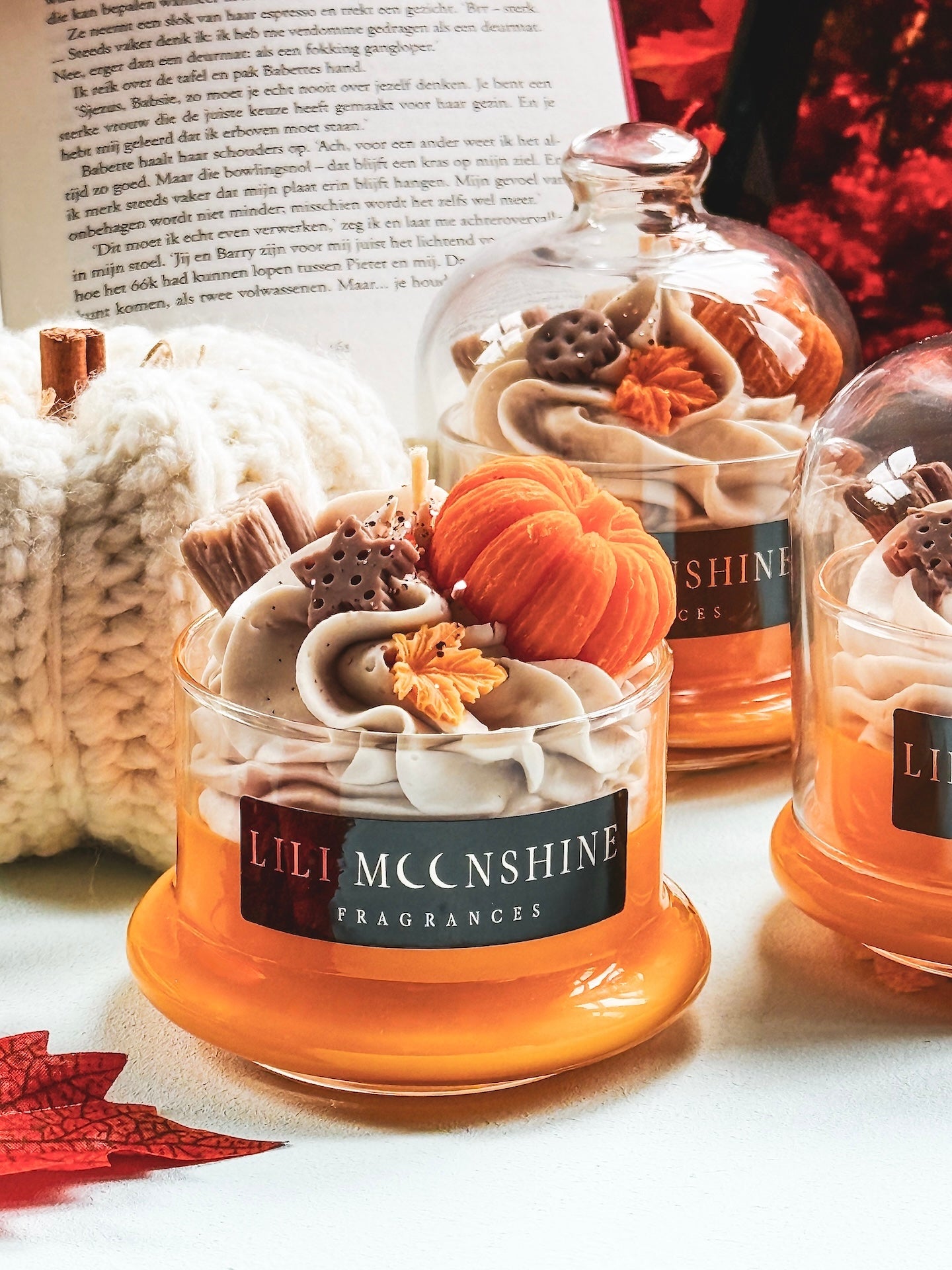 Scented Candle "Crisp Linen & Tonka"