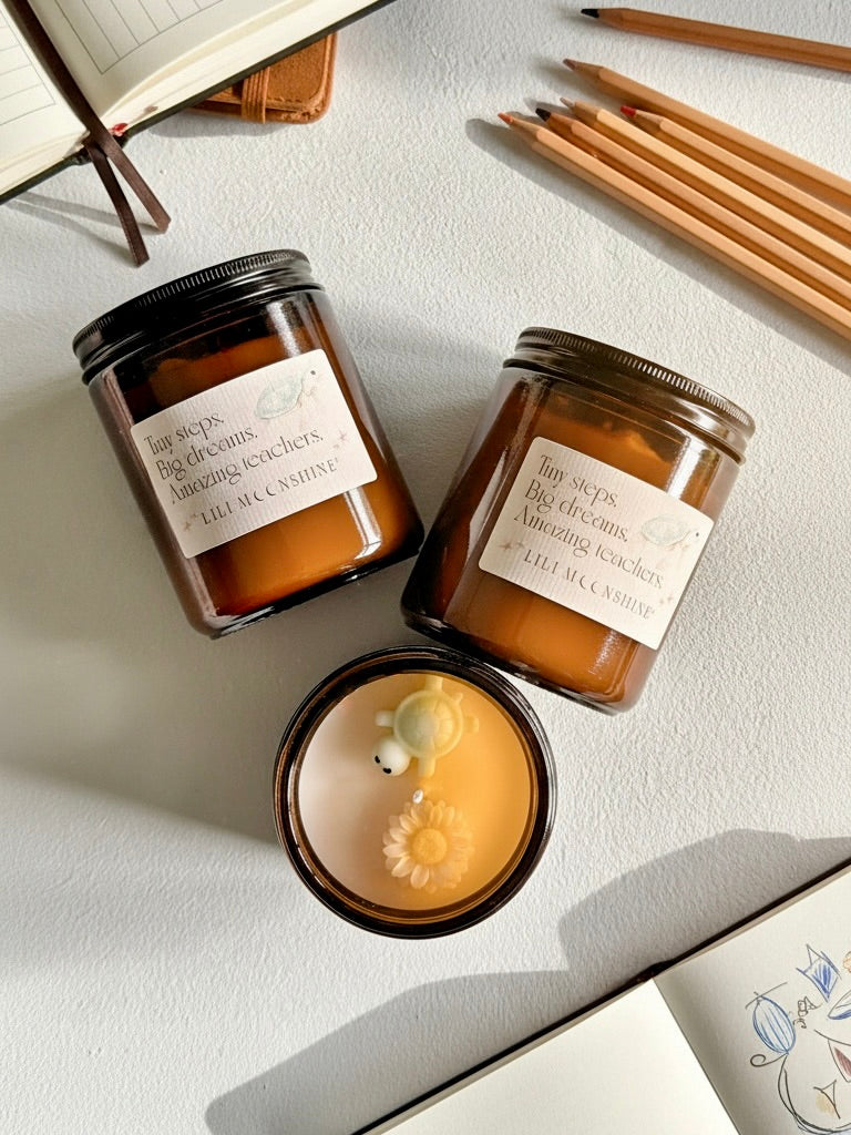 Scented Candle "Teacher Turtle"